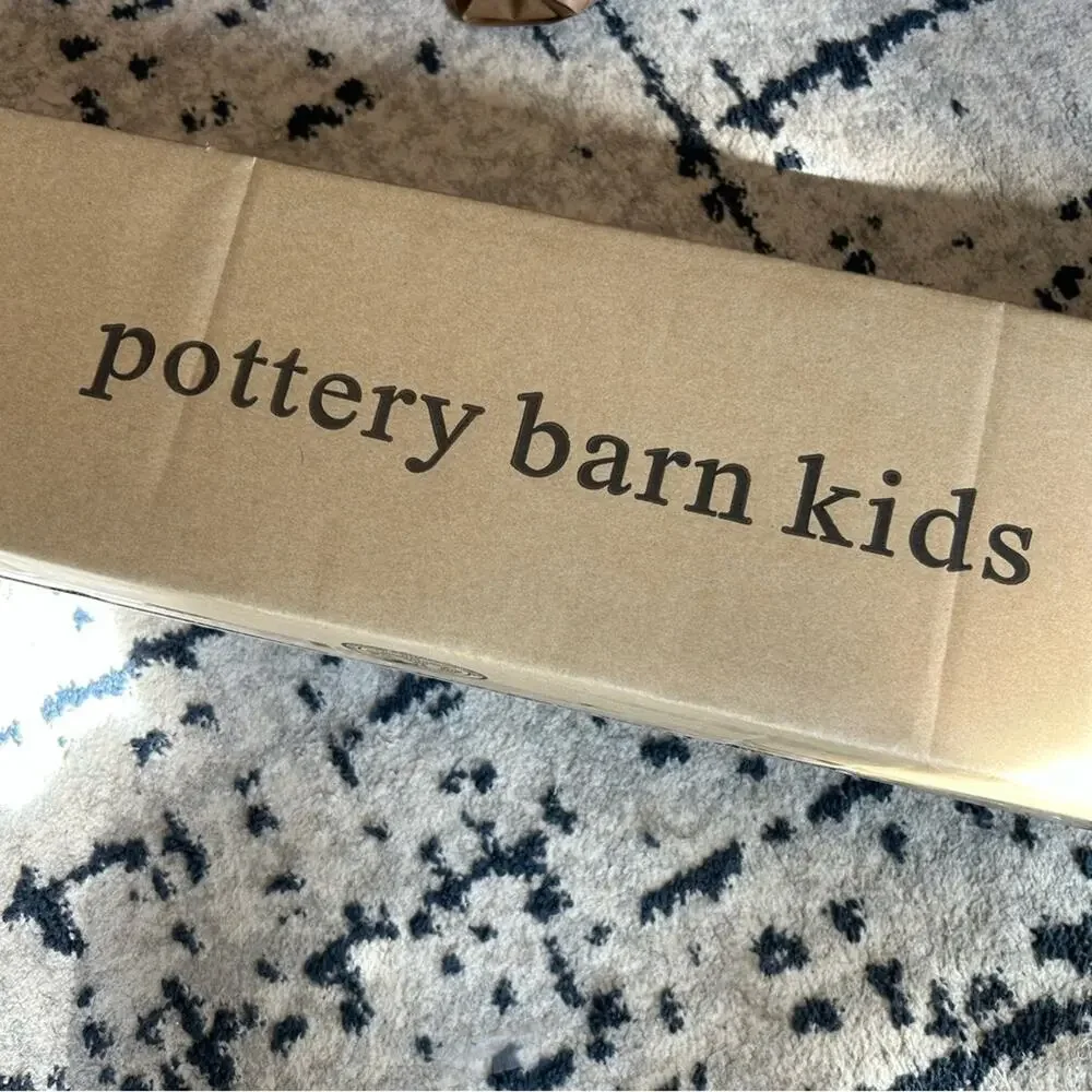 Pottery Barn Bed Headboard Dreams Ahead Sail Canopy White Boat Sailboat NEW